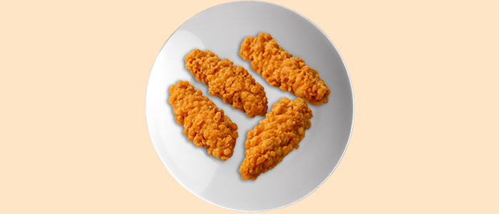 4 Pcs Chicken Strips 
