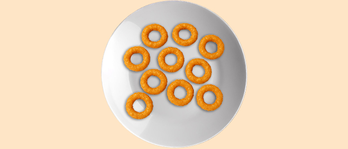 10pcs Onion Rings 