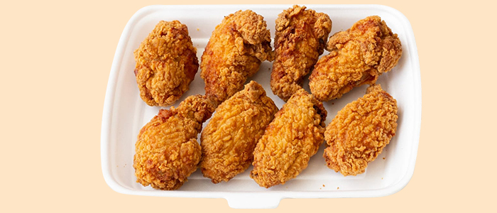 8 Pcs Hot Wings 