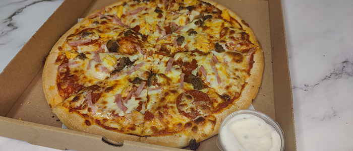 Meat Feast Pizza  9" 