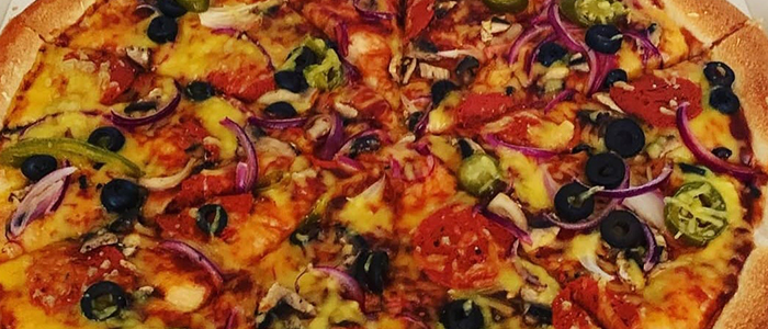 Vegan Gladiator Pizza  9" 