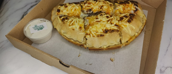 Special Vegan Shawarma Calzone 